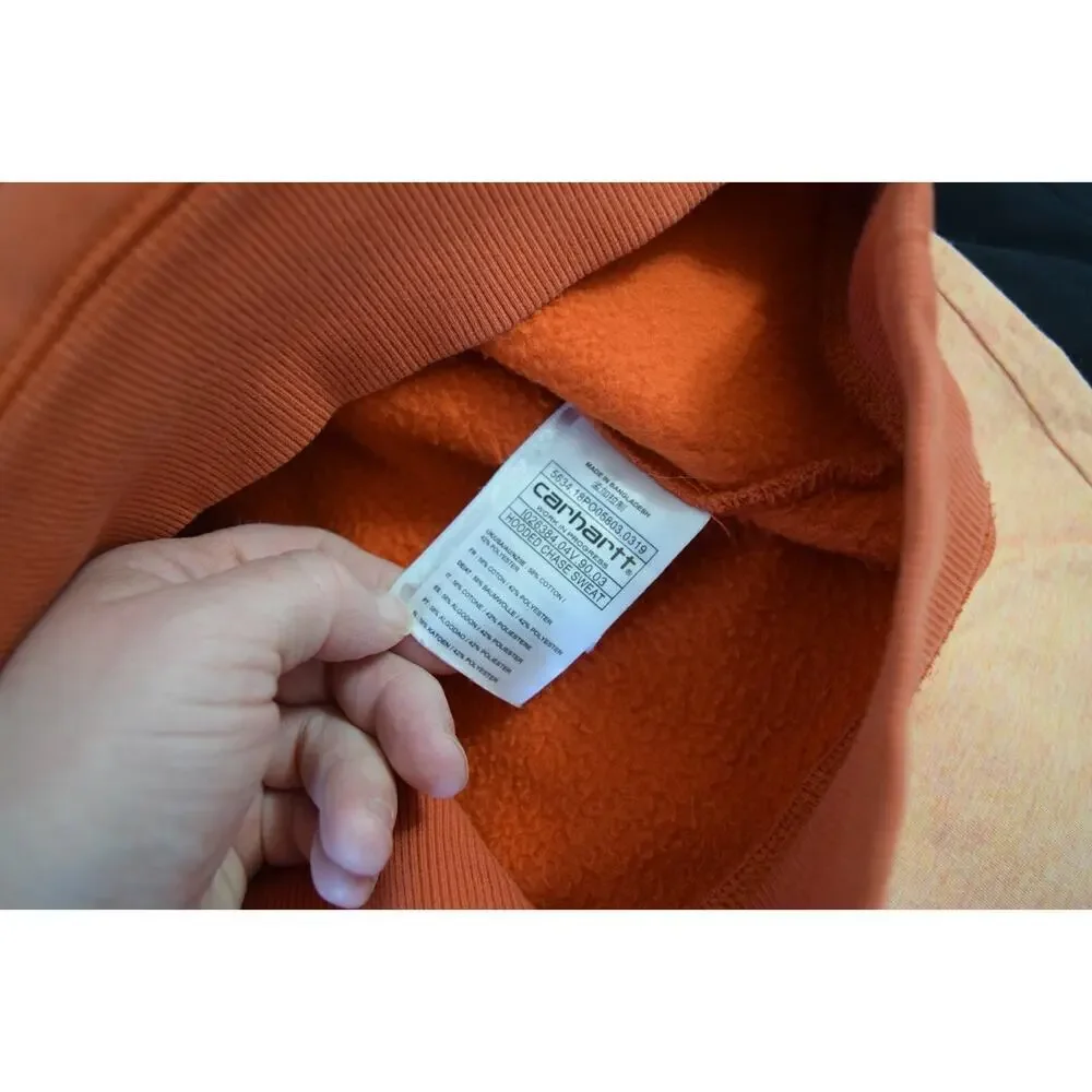 Carhartt WIP Orange Hoodie - Picture 5 of 5